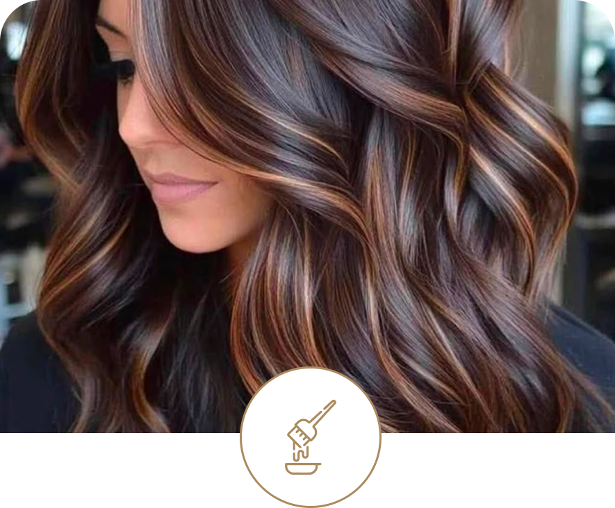 Half Head Colour Highlights